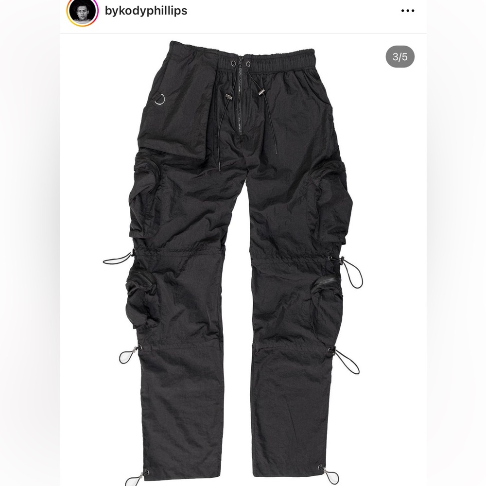 Kody Phillips nylon pants
